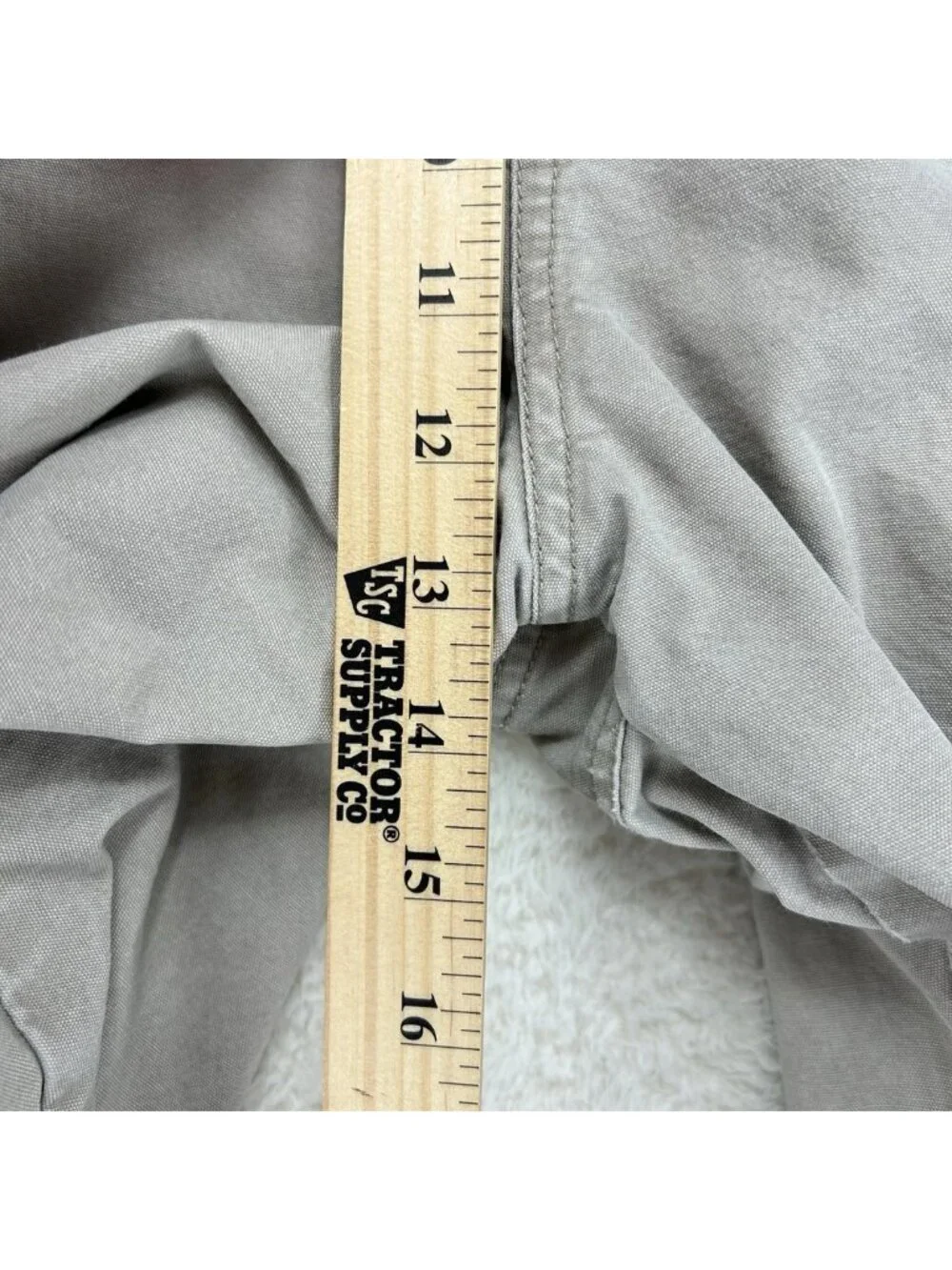 5.11 Tactical Flannel Pants Adult 44x34 Tan Khaki Pockets 74268 Mens “Read”
